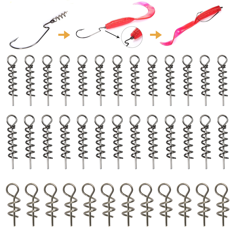 Fishing Lure Accessories - 30 قطعة الفولاذ المقاوم للصدأ الربيع