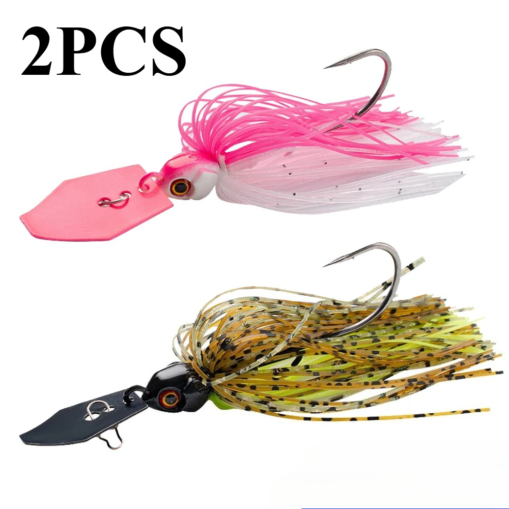 Fishing Lure Blade Bait - قطعتان من طُعم السبينر بوزن 7