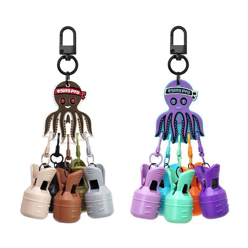 Fishing Lure Accessories - 6 قطع/مجموعة من طعوم صيد الأخطبوط