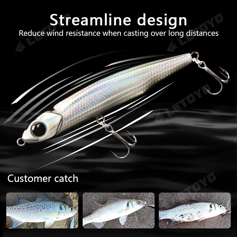 LETOYO غرق قلم رصاص 17 جرام 12 - مراجعة Fishing Lure Spoon وسعره