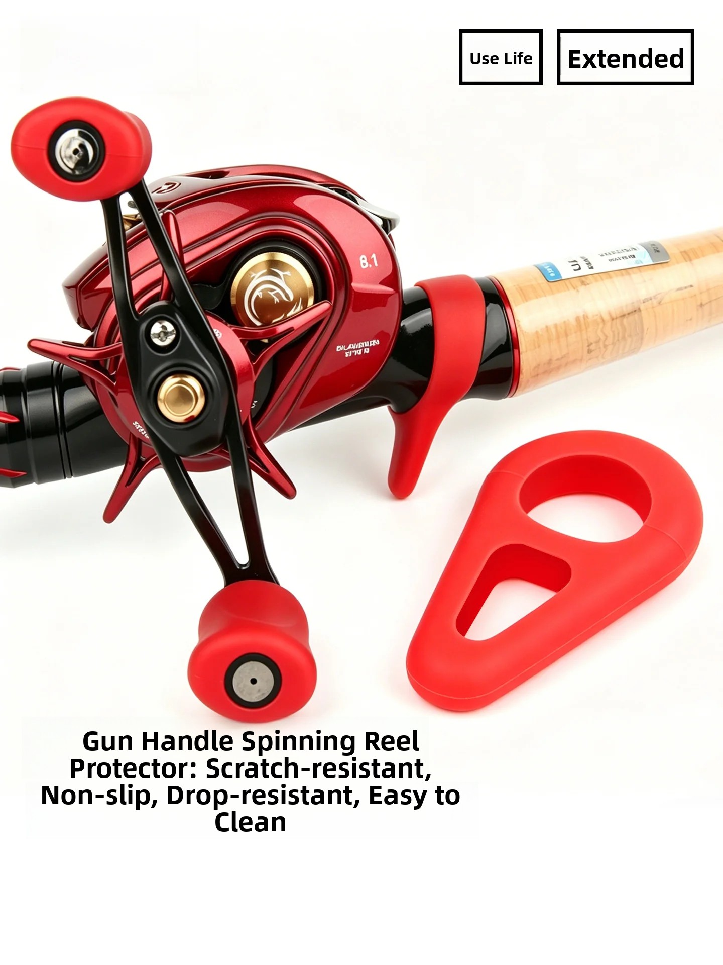 غطاء حماية لمقبض صنارة الصيد م - مراجعة Fishing Lure Accessories وسعره
