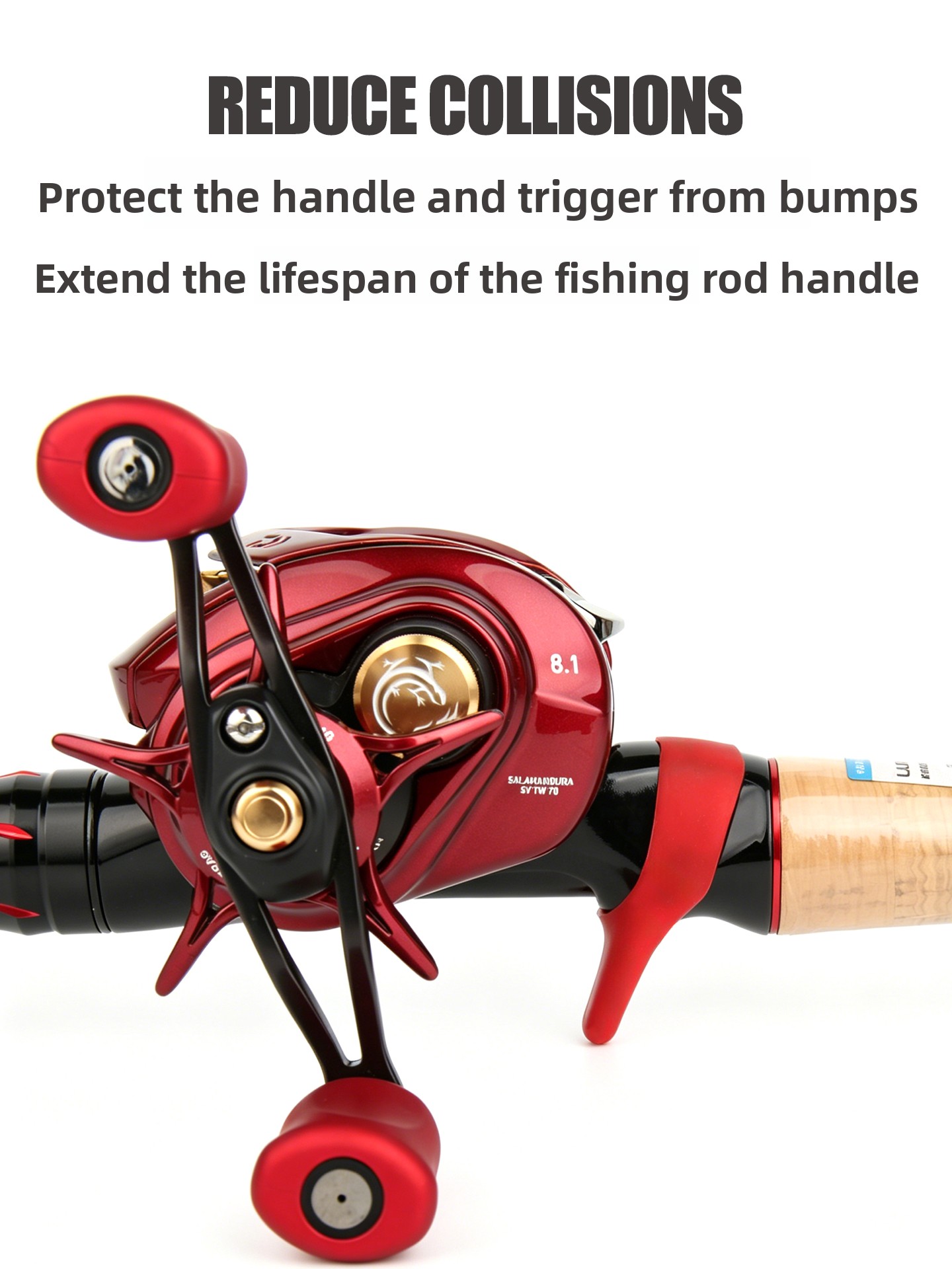 غطاء حماية لمقبض صنارة الصيد م - مراجعة Fishing Lure Accessories وسعره