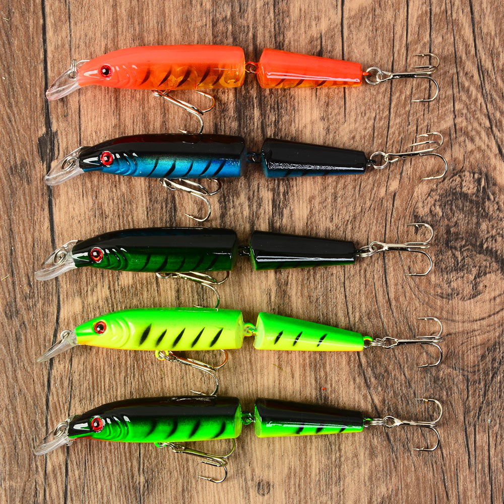 5 قطع من طُعم المينو العائم لل - مراجعة Fishing Lure Jerkbait وسعره