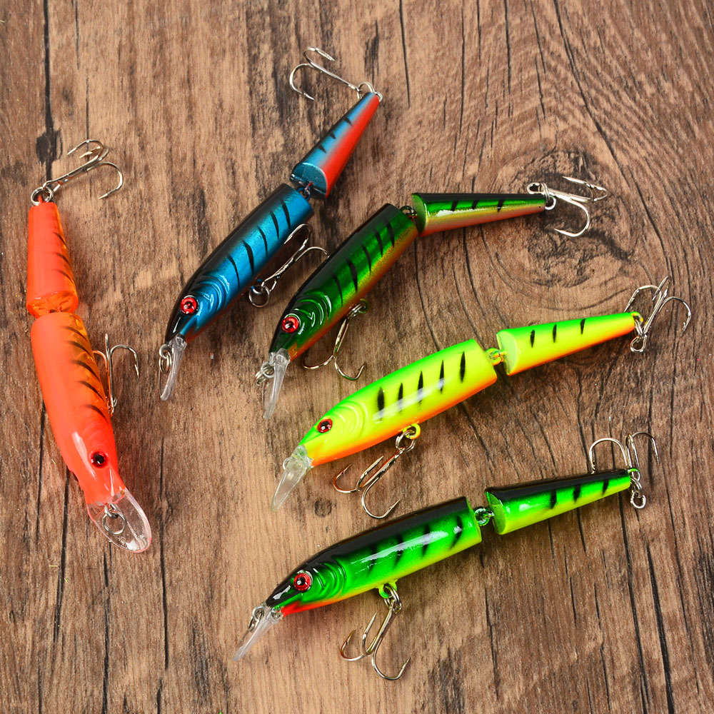 5 قطع من طُعم المينو العائم لل - مراجعة Fishing Lure Jerkbait وسعره