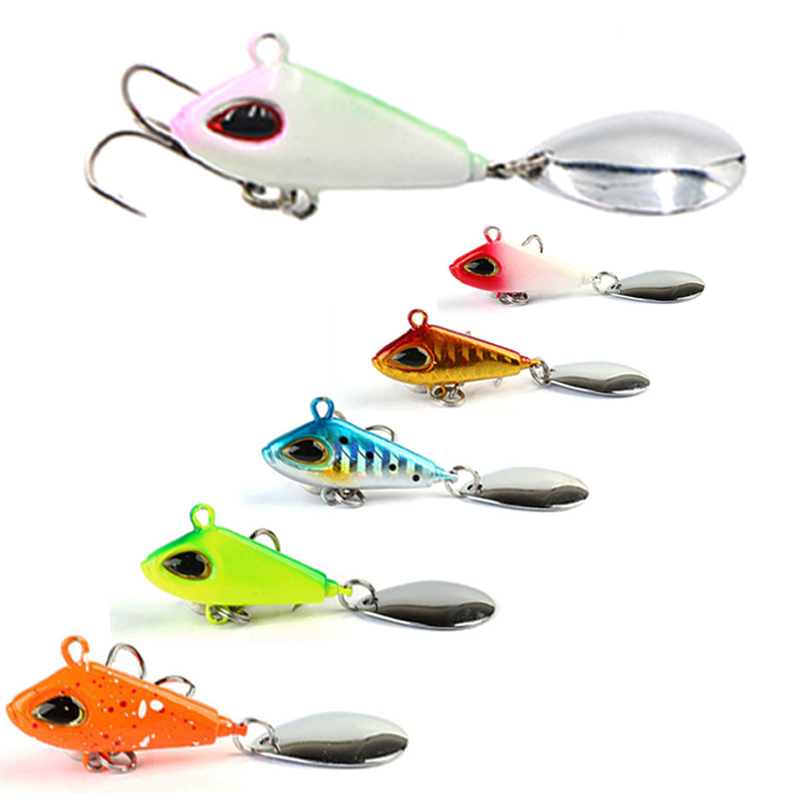 1 قطعة 6/11/18/22 جرام VIB كرا - مراجعة Fishing Lure Spoon وسعره