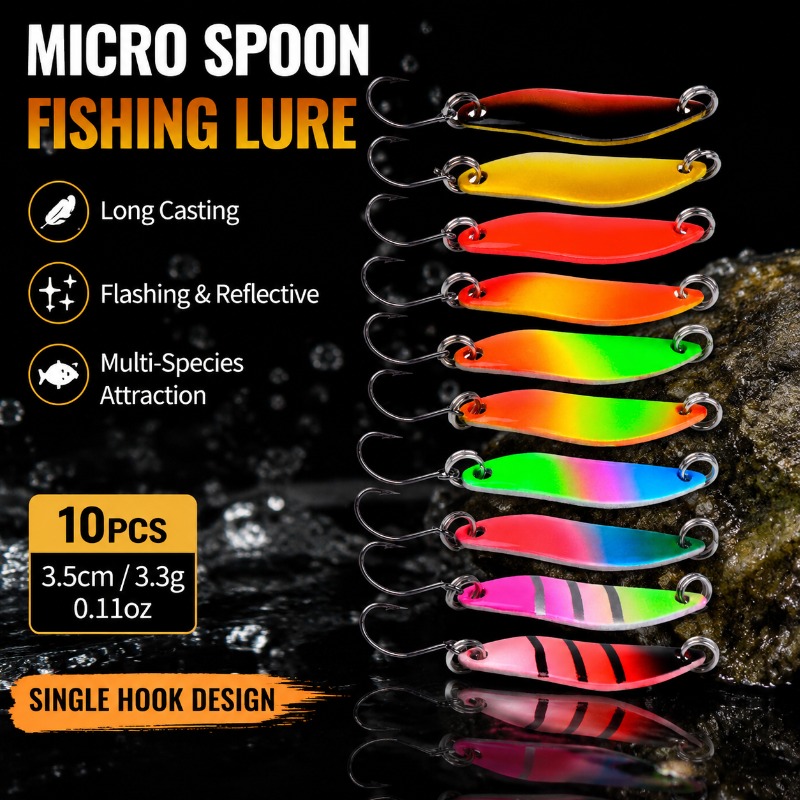 طُعم صيد معدني صغير على شكل مل - مراجعة Fishing Lure Blade Bait وسعره