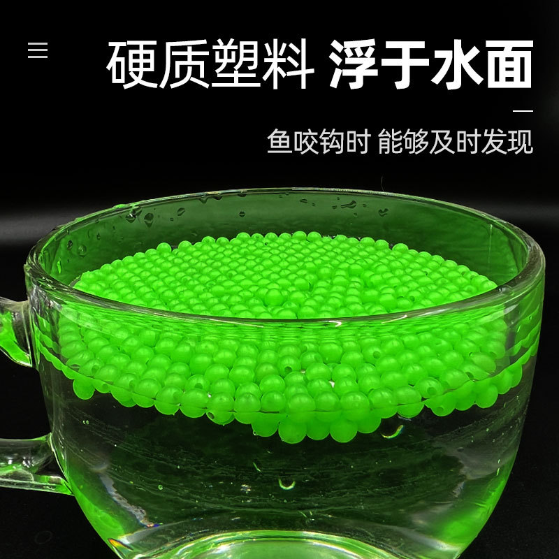 100 قطعة خرز بلاستيكي أخضر مضي - مراجعة Fishing Lure Soft Plastic وسعره